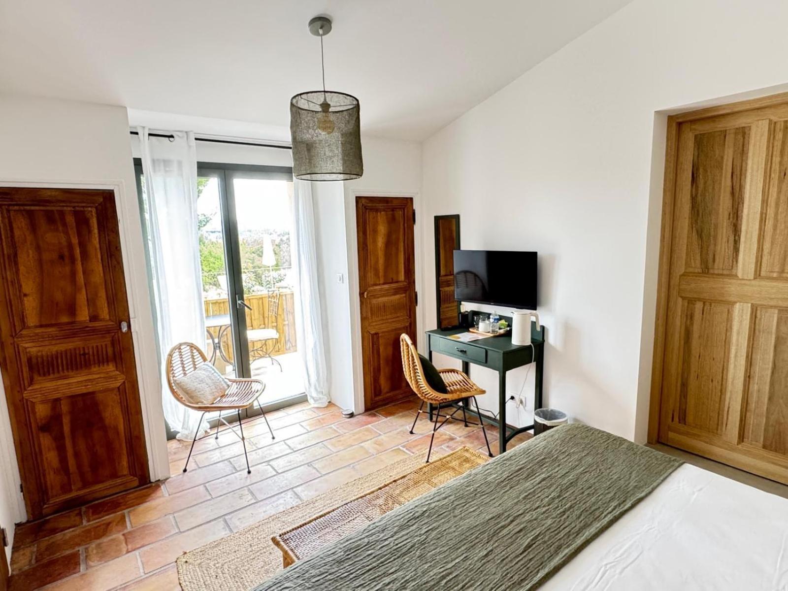 La Cle Des Champs, Boutique Hotel & Spa - Le Mas De Garrigon Roussillon  Luaran gambar